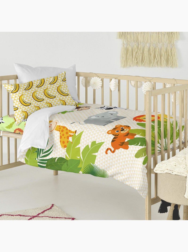 Set copripiumino 2 pezzi Wild "Happyfriday" Multicolore - Kiabi