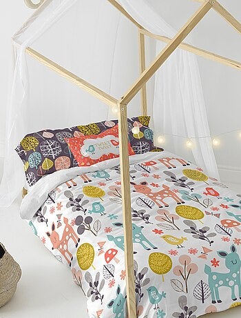 Set copripiumino 2 pezzi Woodland "Happyfriday