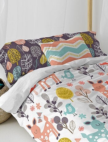 Set copripiumino 2 pezzi Woodland "Happyfriday