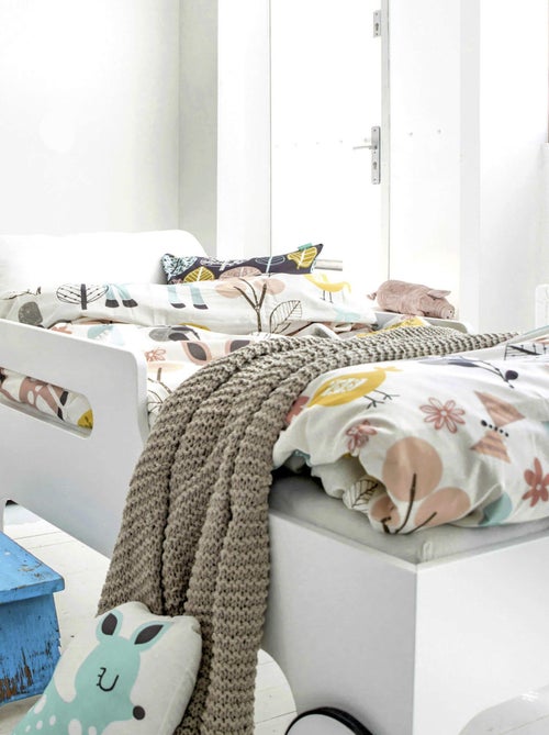 Set copripiumino 2 pezzi Woodland "Happyfriday" - Kiabi