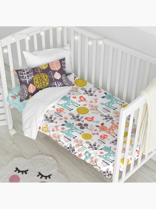 Set copripiumino 2 pezzi Woodland "Happyfriday" - Kiabi