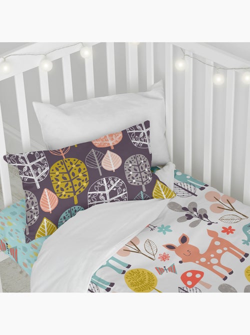 Set copripiumino 2 pezzi Woodland "Happyfriday" - Kiabi Set copripiumino 2 pezzi Woodland "Happyfriday" - Kiabi