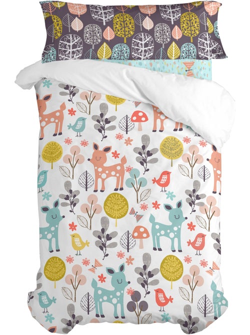 Set copripiumino 2 pezzi Woodland "Happyfriday" - Kiabi Set copripiumino 2 pezzi Woodland "Happyfriday" - Kiabi