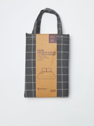 Set copripiumino (260 x 60 cm) + 2 federe