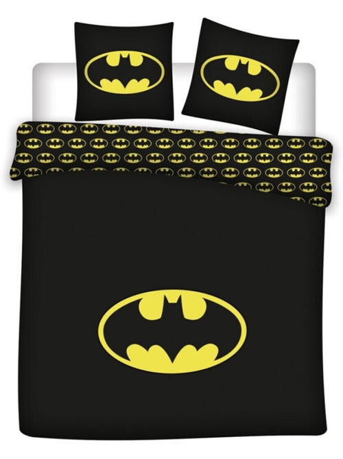 Set Copripiumino Bambino Batman 2 Piazze Stampato Reversibile, COMICS - Kiabi Set Copripiumino Bambino Batman 2 Piazze Stampato Reversibile, COMICS - Kiabi
