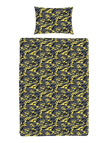 Set Copripiumino Bambino Stampato Reversibile Fortnite BANANA, Copripiumino 140x200 cm