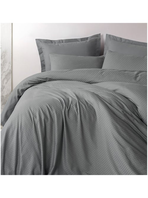 Set copripiumino , cotone jacquard - Kiabi Set copripiumino , cotone jacquard - Kiabi