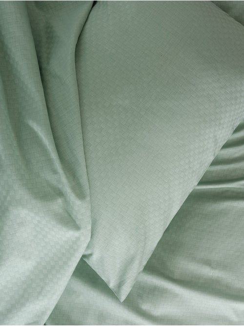 Set copripiumino , cotone jacquard - Kiabi Set copripiumino , cotone jacquard - Kiabi