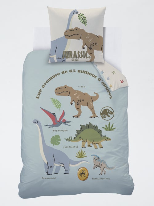 Set copripiumino 'Dinosauri' - 1 piazza - Kiabi