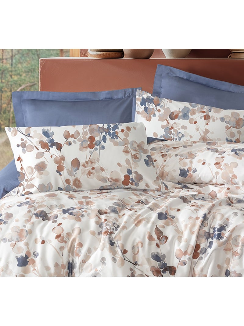 Set copripiumino , in raso di cotone Beige - Kiabi