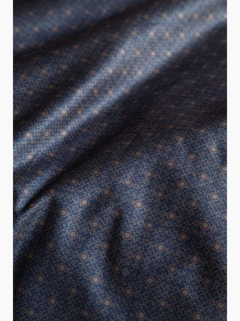Set copripiumino , in raso di cotone Blu - Kiabi