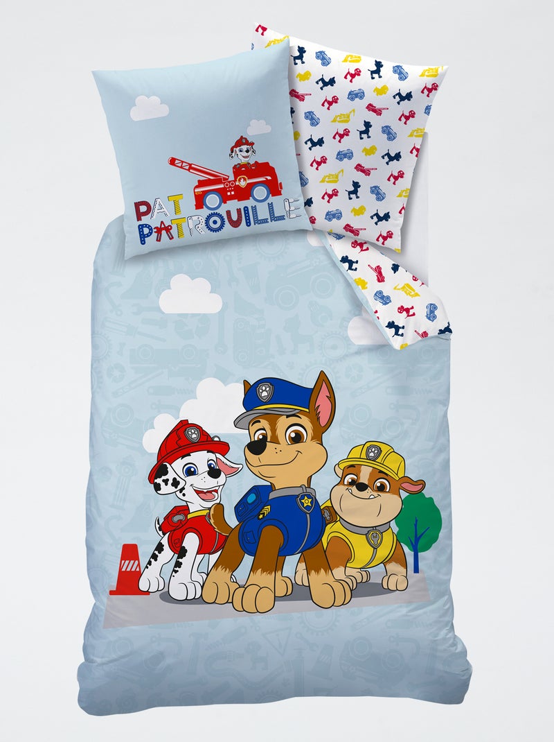 Set copripiumino 'Paw Patrol' - 1 persona Bianco - Kiabi