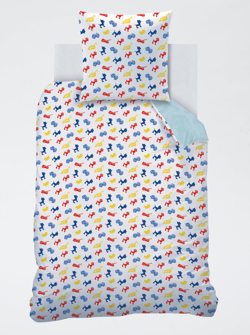 Set copripiumino 'Paw Patrol' - 1 persona Bianco - Kiabi