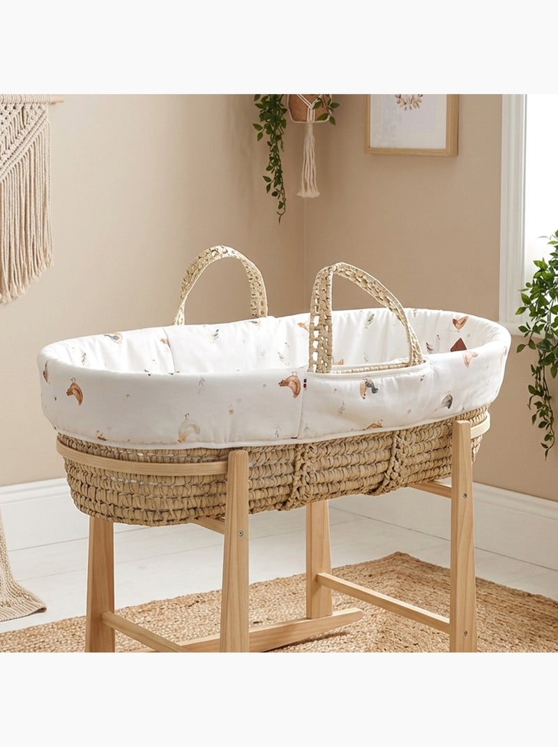 Set culla per neonato in mussola di cotone | SEVIRA KIDS Ecru - Kiabi
