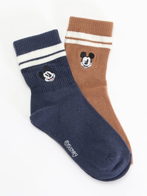 Set da 2 calzini ricamati 'Disney' - Kiabi