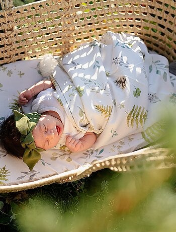 Set da 2 fasce per neonato in viscosa di bambù | SEVIRA KIDS