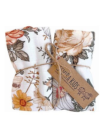 Set da 2 fasce per neonato in viscosa di bambù | SEVIRA KIDS