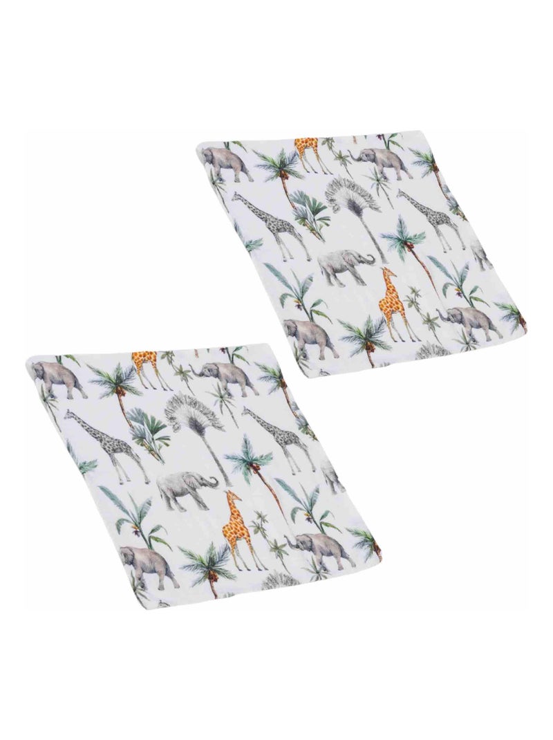 Set da 2 fasce per neonato in viscosa di bambù | SEVIRA KIDS Multicolore - Kiabi