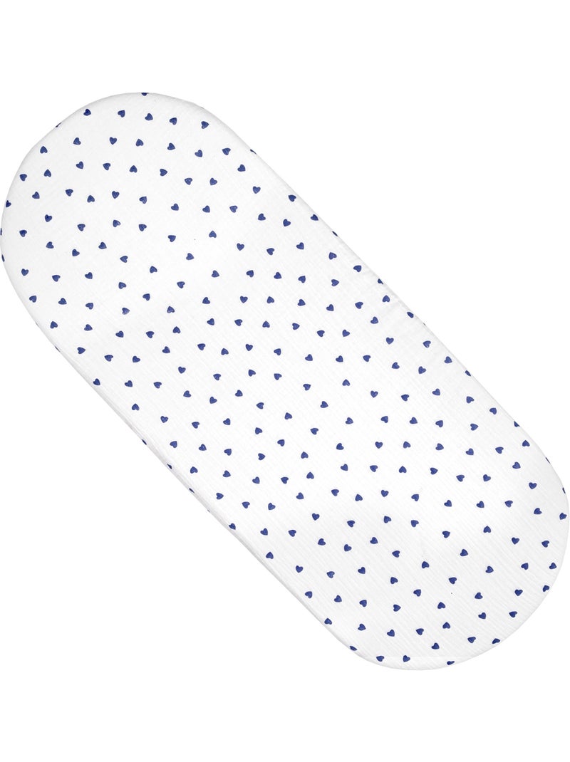 Set da 2 lenzuolini con angoli per culla in garza cotone | sevira kids | sevira kids Blu - Kiabi