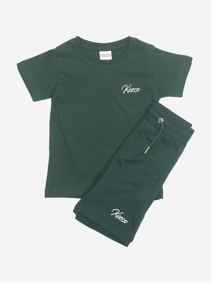 Set da 2 pezzi - Kizco Verde - Kiabi