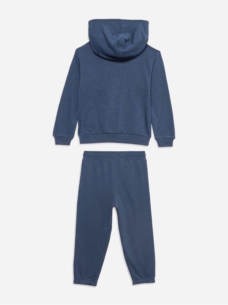 Set da 2 pezzi composto da felpa con cappuccio e pantaloni - converse Blu marino - Kiabi
