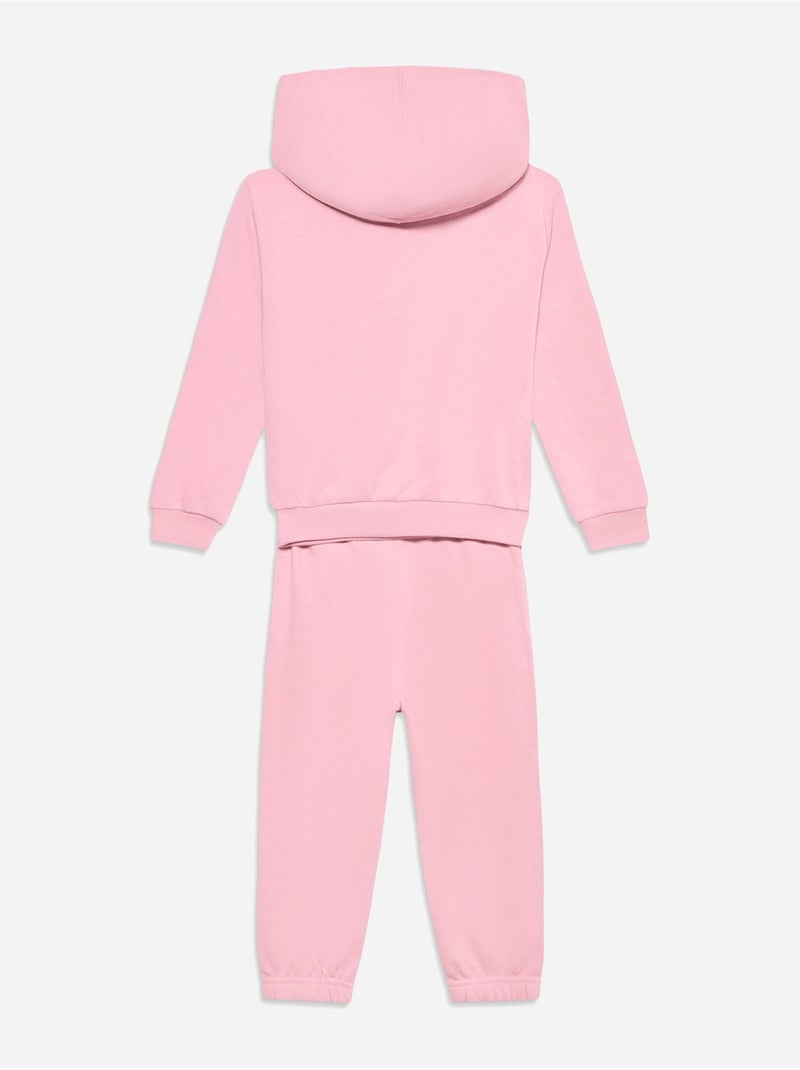 Set da 2 pezzi composto da felpa con cappuccio e pantaloni - converse Rosa - Kiabi