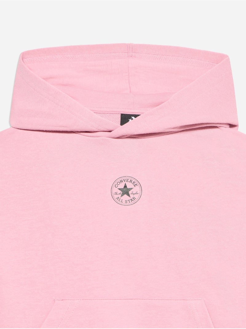 Set da 2 pezzi composto da felpa con cappuccio e pantaloni - converse Rosa - Kiabi