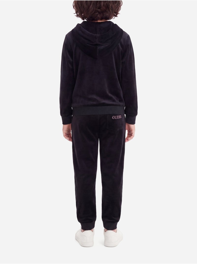 Set da 2 pezzi composto da felpa con cappuccio e pantaloni - guess kids Nero - Kiabi