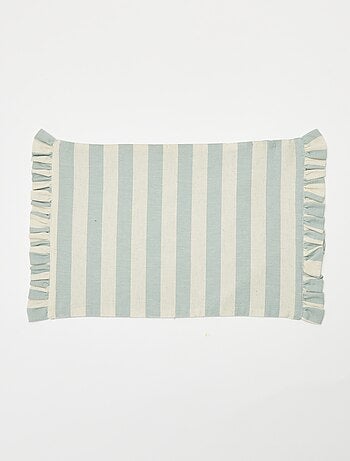 Set di 2 tovagliette (32x45 cm) con volant