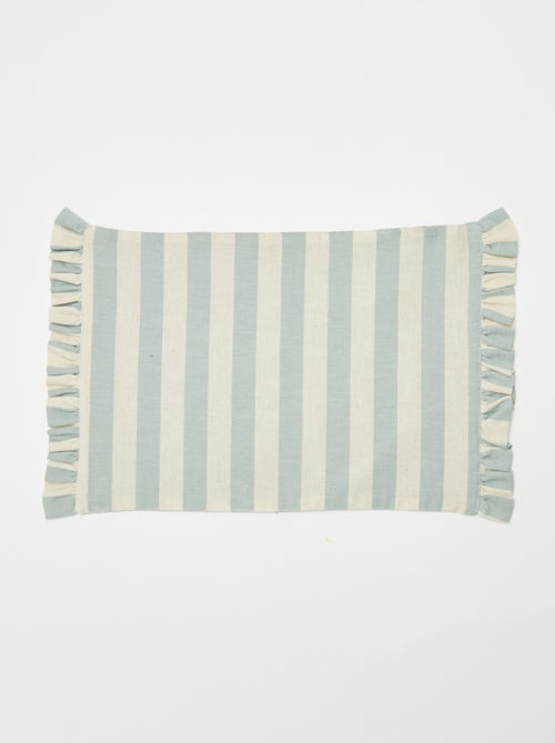 Set da 2 tovagliette (32x45 cm) con volant - Kiabi