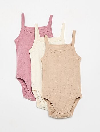 Set da 3 body evolutivi con spalline
