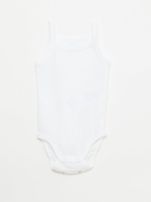 Set da 3 body evolutivi con spalline - Kiabi