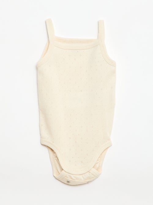 Set da 3 body evolutivi con spalline - Kiabi