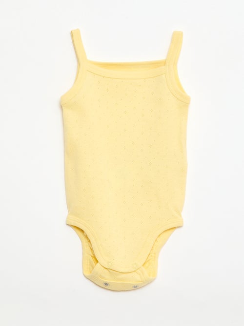 Set da 3 body evolutivi con spalline - Kiabi