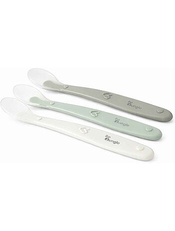 Set da 3 cucchiai in silicone per neonati | bo jungle | bo jungle
