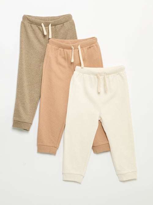 Set da 3 jogging in French Terry - Kiabi