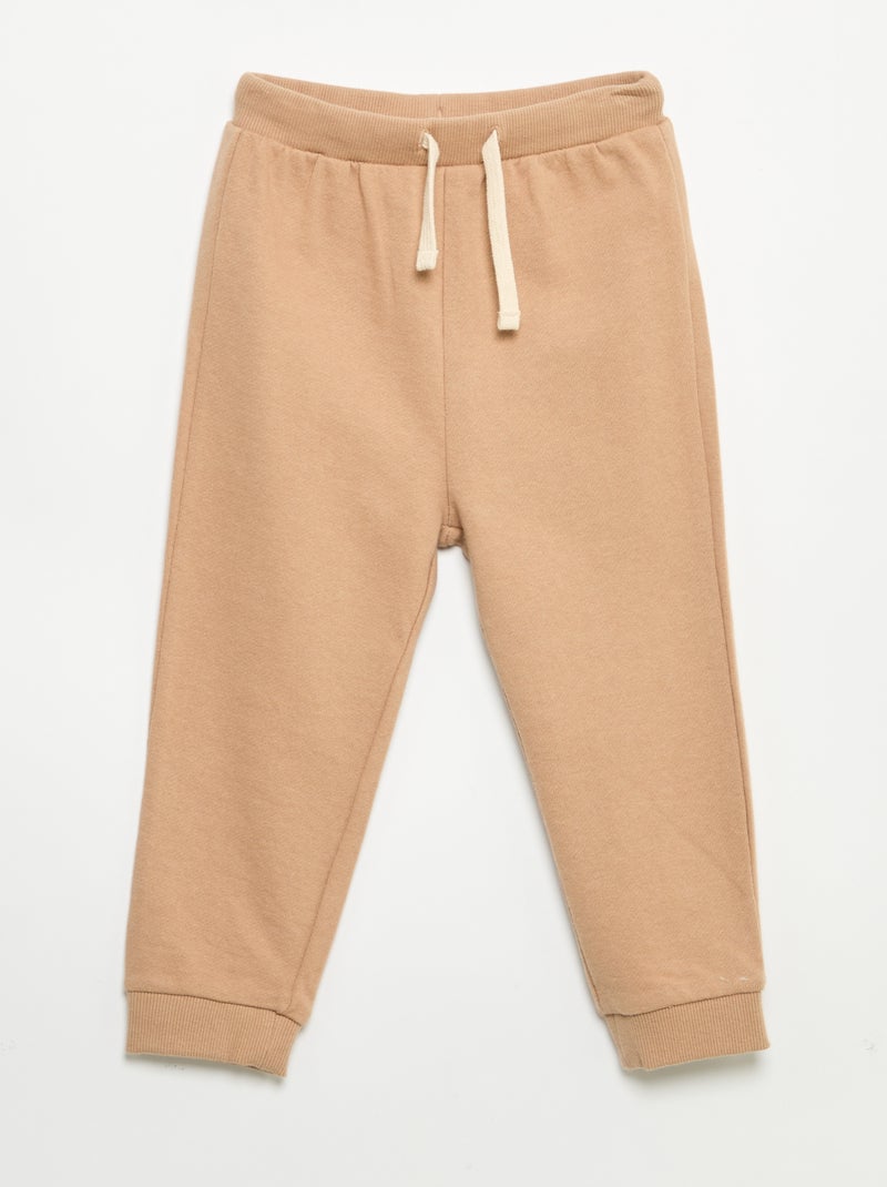 Set da 3 jogging in French Terry Beige - Kiabi