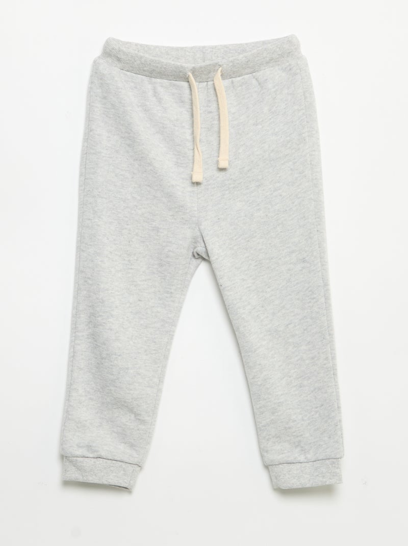 Set da 3 jogging in French Terry Nero - Kiabi