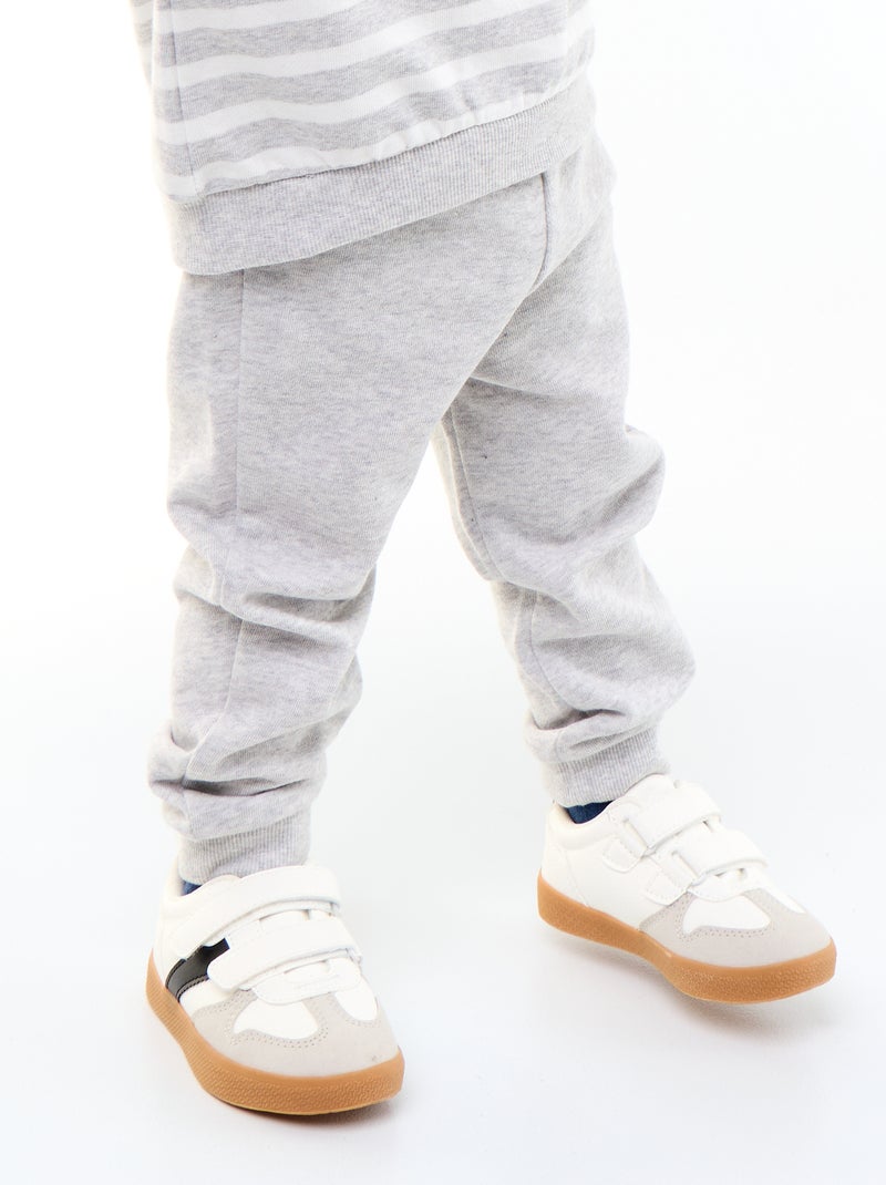 Set da 3 jogging in French Terry Nero - Kiabi