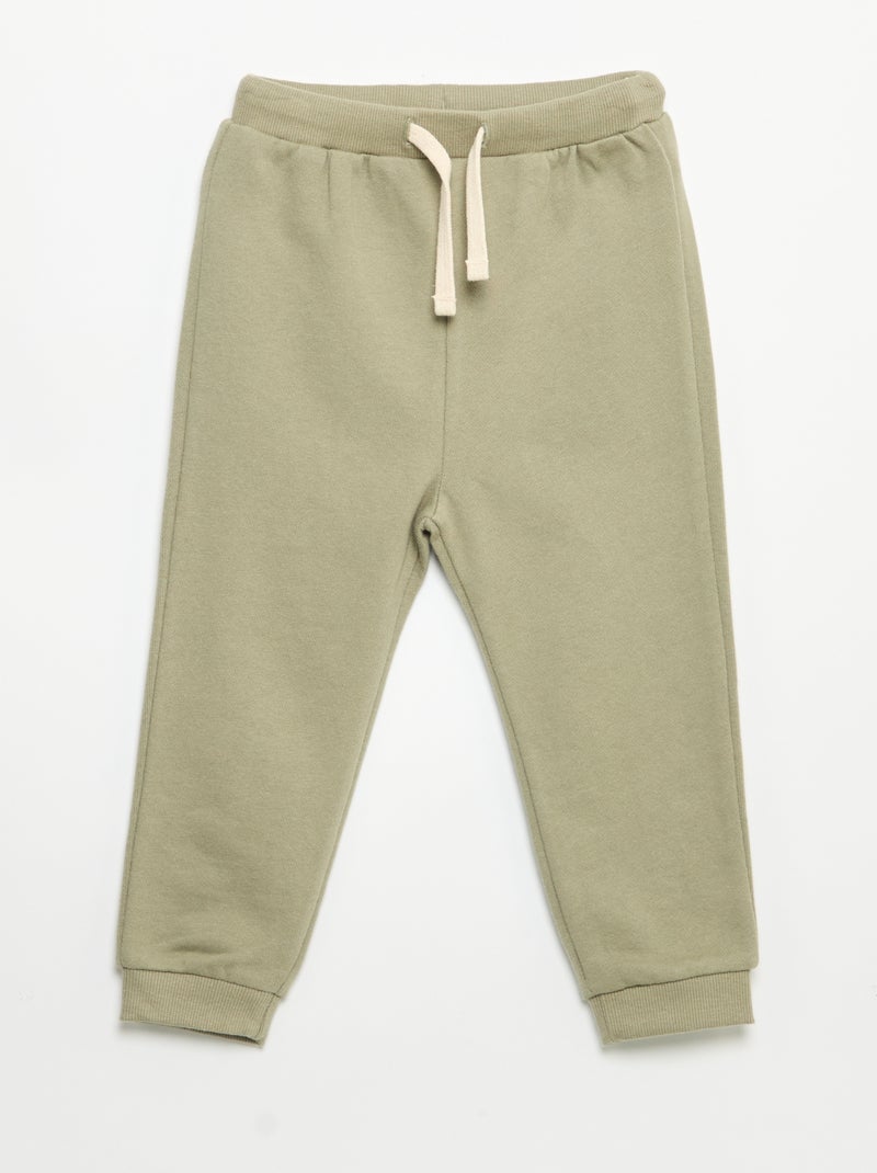 Set da 3 jogging in French Terry Nero - Kiabi