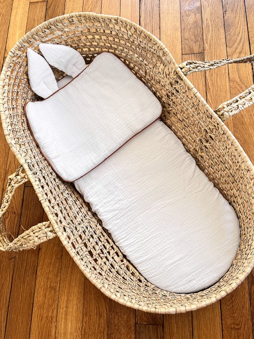 Set da 3 lenzuolini con angoli per culla in cotone, safari | SEVIRA KIDS - Kiabi