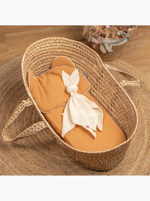 Set da 3 lenzuolini per culla in mussola di cotone, di tendenza | SEVIRA KIDS - Kiabi