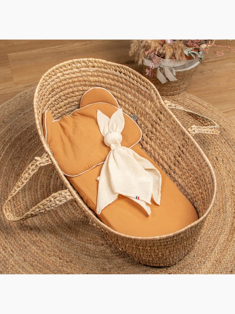 Set da 3 lenzuolini per culla in mussola di cotone, di tendenza | sevira kids | sevira kids Multicolore - Kiabi