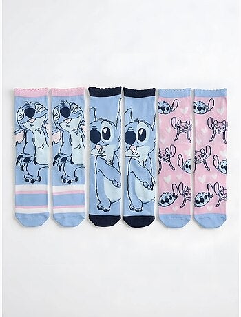 Set da 3 paia di calzini stitch disney