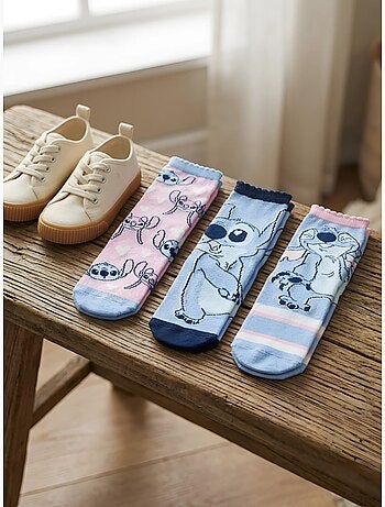 Set da 3 paia di calzini stitch disney