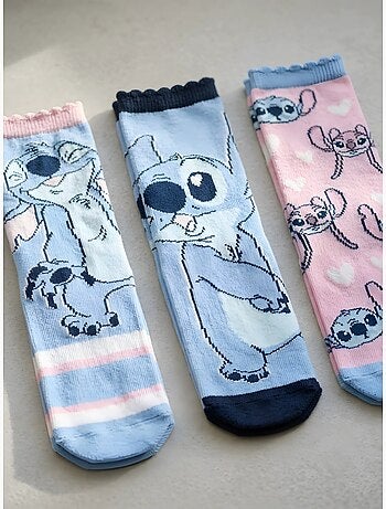 Set da 3 paia di calzini stitch disney
