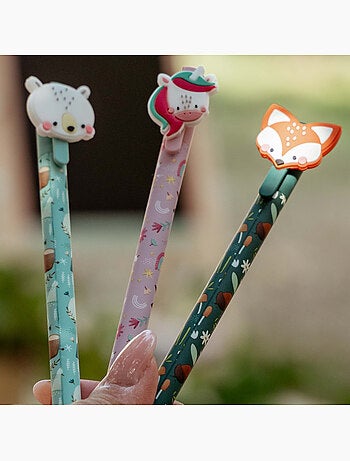 Set da 3 penne gel cancellabili | sassi junior | sassi junior