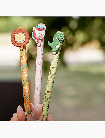 Set da 3 penne gel cancellabili | sassi junior | sassi junior