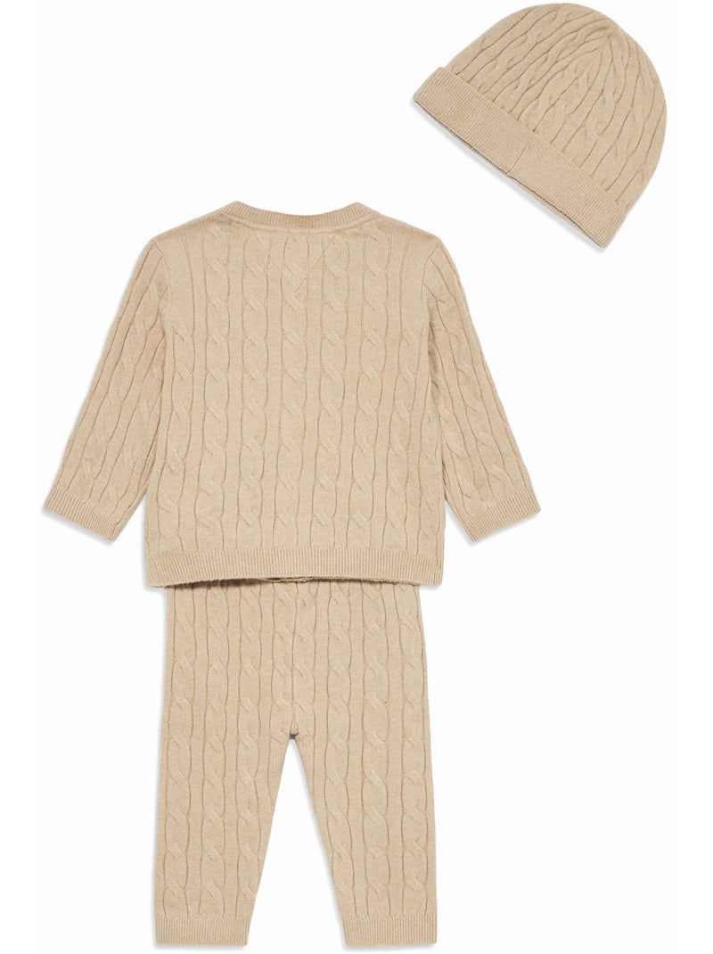 Set da 3 pezzi - Tommy Hilfiger Beige - Kiabi