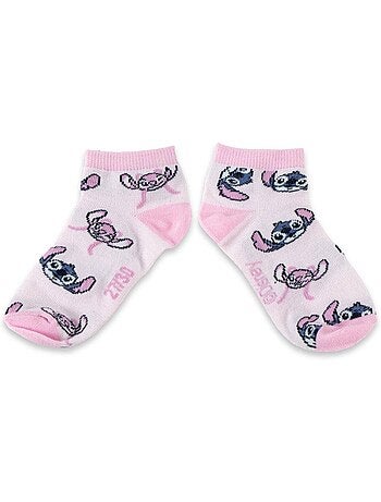 Set da 7 paia di calzini corti stitch disney